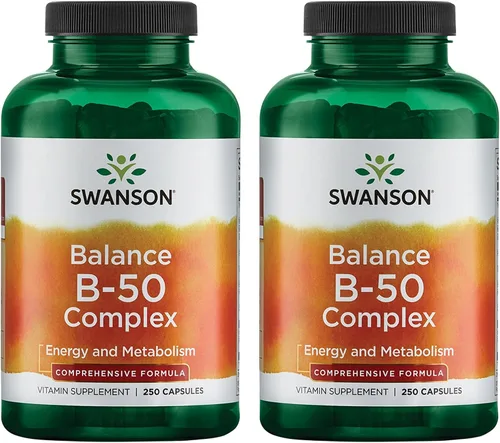 Vista 7 de Swanson Balance B-50 Complejo de vitamina B de alta potencia para adultos ocupados que buscan apoyo inmunológico, cardíaco y sistema nervioso