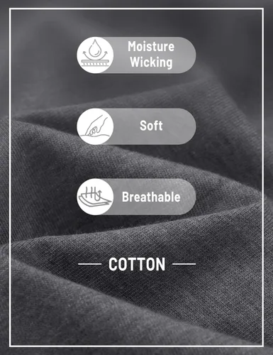 Vista 5 de TACVASEN Short Sleeve Hoodies for Men Cotton Hoodies Summer Sweatshirt Lightweight Breathable Workout Shirts Pullover