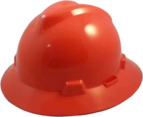 Vista 9 de MSA V-Gard - Sombreros de ala completa con suspensiones FasTrac III con práctica bolsa de mano