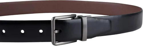 Vista 4 de Calvin Klein Cinturón de cuero suave reversible para hombre