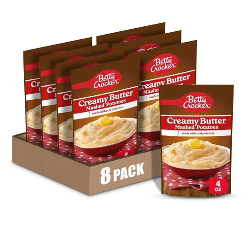 Vista 16 de Betty Crocker Puré de patatas con mantequilla y hierbas, 4 onzas (paquete de 8)