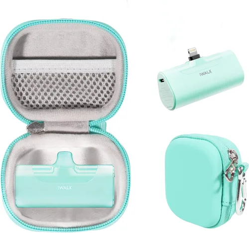 Vista 11 de Funda para cargador portátil pequeño compatible con iWALK pequeño cargador portátil USB-C, Anker Nano, JEJILL, LanLuk, Charmast, LENUTO, Swyop