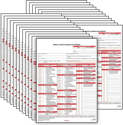 Vista 9 de Formularios de informe anual de inspección de vehículos de J. J. J. Keller
