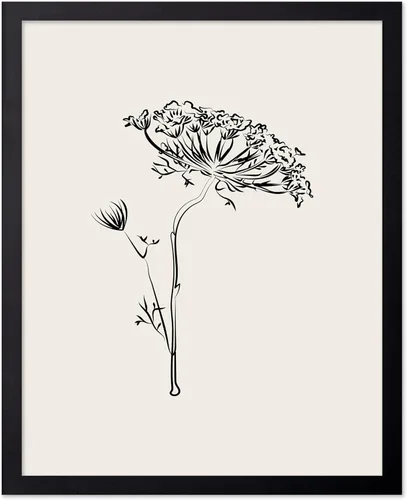 Vista 19 de Poster Master Póster Plumeria - Impresión de flores retro, arte floral, arte de flores tropicales, arte de línea - Arte de boceto - Arte abstracto