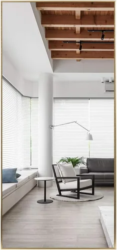Vista 9 de ONXO - Espejo de suelo de longitud completa, espejo vestidor