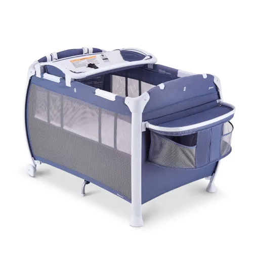 Vista 8 de Cuna corral JOOVY para recámara de bebé, Carbón