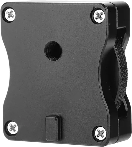 Vista 6 de Placa elevadora de cámara 1/4 "Tornillo Placa elevadora Altura de la cámara Adaptador de elevación rápida Estabilizador de cámara Altura Elevador