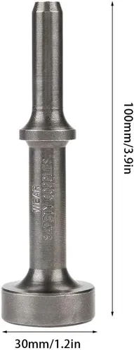 Vista 7 de ANGGREK Accesorios de martillo de aire, juego de brocas de martillo de aire, herramienta de impacto de longitud extendida (3.937 in)