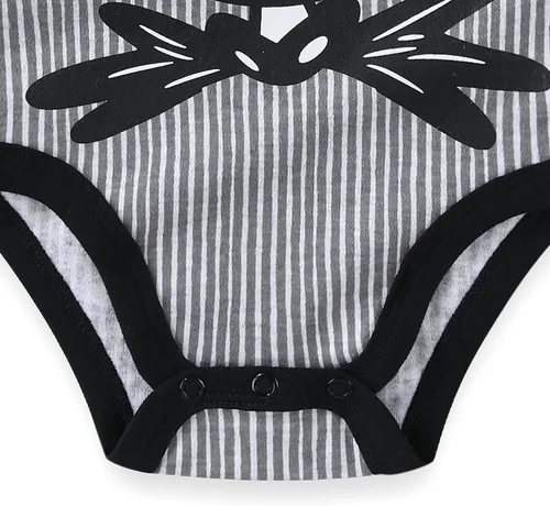 Vista 7 de Disney Nightmare Before Christmas Boys Jack Skellington 3 Pack Bodysuits for Infant