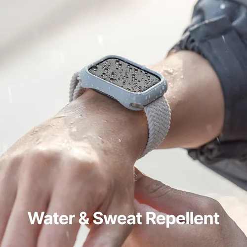 Vista 3 de RhinoShield Correa trenzada para Apple Watch Series 9/8/7/SE/3 [1.49/1.57/1.61 pulgadas] [correa de Apple Watch]