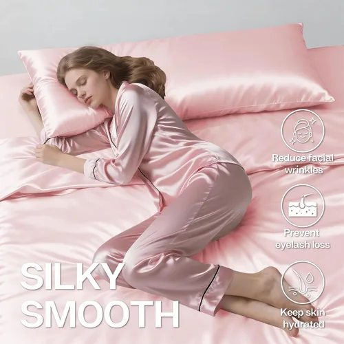 Vista 311 de MR&HM - Funda de almohada de satén