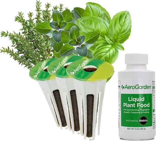 Vista 7 de AeroGarden Kit de Cápsulas de Semillas de Hierbas Italianas Surtidas, 6 Cápsulas