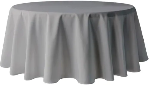 Vista 96 de Pomp - Mantel premium de poliéster con estampado abstracto de 52 x 52 pulgadas cuadradas Tela de fácil cuidado, resistente a arrugas y manchas