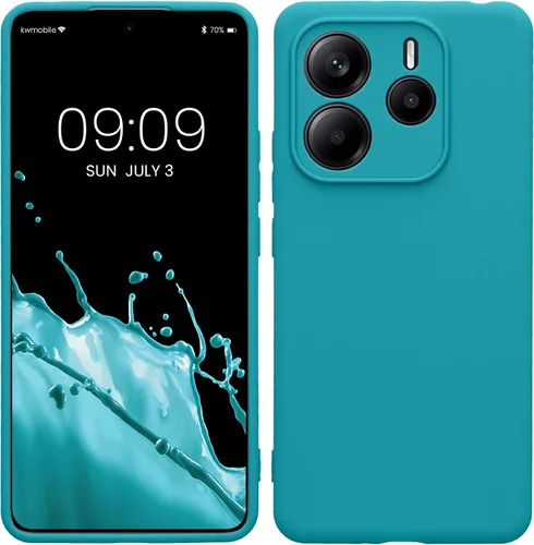Vista 32 de kwmobile Funda compatible con Xiaomi Redmi Note 9S / 9 Pro / 9 Pro Max - Funda protectora de silicona TPU suave y delgada - Negro mate