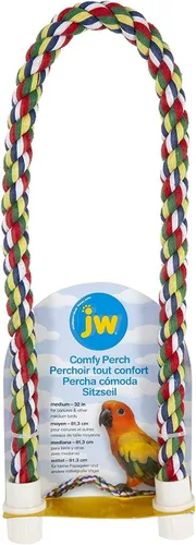 Vista 10 de Percha para pájaros de Booda, 21", Multicolor