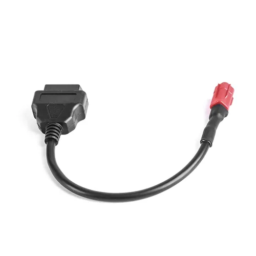 Vista 7 de Cable adaptador de diagnóstico de motocicleta OBD2 de 6 pines a 16 pines a OBDII, cable adaptador de diagnóstico para Honda, Yamaha, Harley