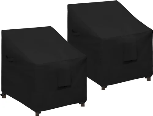 Vista 13 de Easy-Going Funda para Silla de Respaldo Alto para Exteriores Resistente a Rayos UV Funda para Silla de Patio Impermeable Funda para Muebles