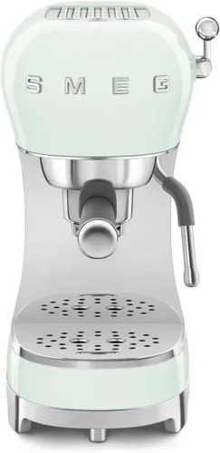 Vista 9 de Smeg - Máquina de café expreso manual con varita de vapor, 15 bares de presión, filtro porta de acero inoxidable, calentador de taza pasivo