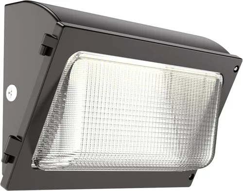 Vista 11 de HYPERLITE Paquete de luz LED de pared de 50 W, 2 paquetes con fotocélulas del atardecer al amanecer, lente de vidrio de 6750 lúmenes, paquetes