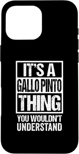 Vista 19 de It's A Gallo Pinto Thing You Wouldn't Understand Costa Rica Case for iPhone 17