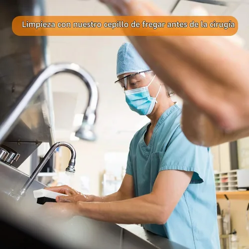 Vista 4 de BOAO 5 unidades de cepillos de limpieza de manos para limpieza de uñas, suaves, no desechables, cepillos de plástico para limpiar las manos