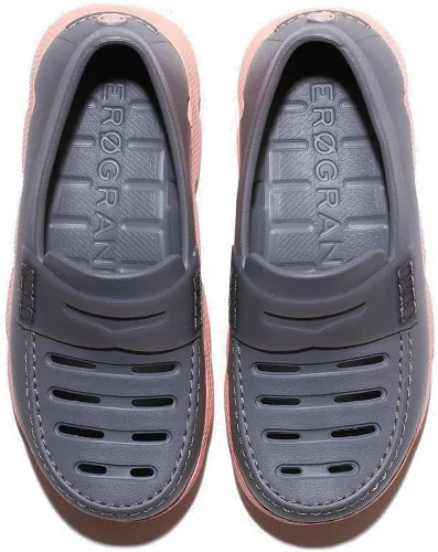 Vista 4 de Cole Haan Zerogrand - Mocasines planos para todo el día para mujer estilo informal color gris