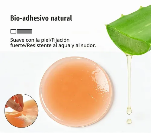Vista 7 de Almohadillas de silicona para mujer, adhesivo reutilizable
