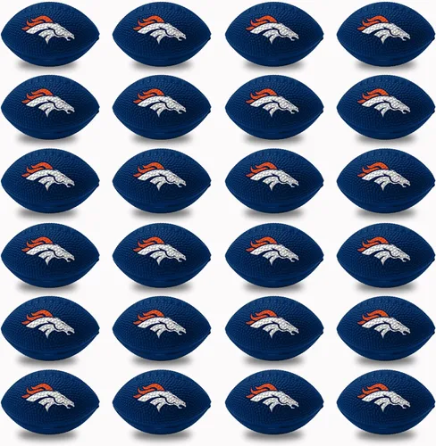 Vista 11 de Franklin Sports NFL - Pelotas antiestrés de equipo, paquete de 24 unidades de fútbol a granel, bolas antiestrés esponjosas para adultos y niños