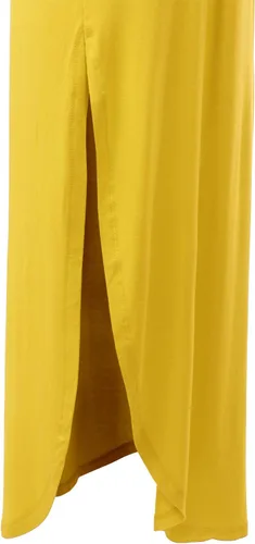 Vista 4 de Vestido largo de manga corta para mujer con bolsillos (XS-XXL)