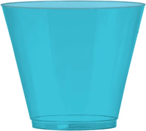 Vista 2 de amscan Vaso de plástico desechable BPP, talla única, azul