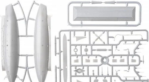 Vista 2 de Submarino ruso 'Delfin' 1/144 Micro-MIR 144-010