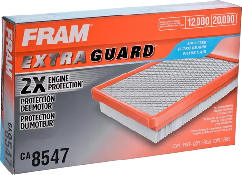 Vista 3 de FRAM Filtro de aire extra Guard para motor, fácil de instalar con protección avanzada del motor y rendimiento óptimo, CA8547 para vehículos Mazda