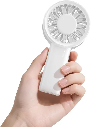 Vista 12 de HandFan Mini ventilador de mano, ventiladores pequeños de próxima generación portátil [8.5 horas de funcionamiento] con potente motor turbo de alta