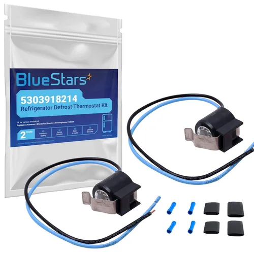 Vista 7 de BlueStars Kit de termostato de descongelación para refrigerador ultra Compatible con refrigeradores Frigidaire Kenmore Electrolux Crosley Gibson