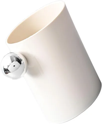Vista 6 de Soporte para brochas de maquillaje, soporte para lápices de cejas, de plástico simple, multifuncional, ahorro de espacio, de fácil acceso