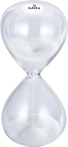 Vista 13 de SuLiao Reloj de arena con temporizador de arena de 1 minuto, reloj de arena negra de 5.1 pulgadas, reloj de arena de un minuto, reloj de arena