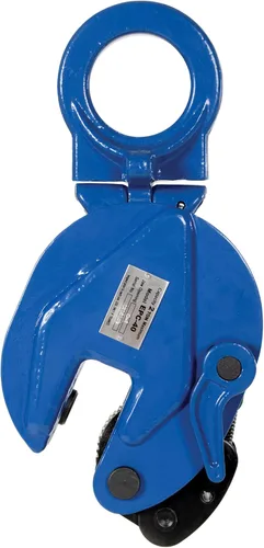 Vista 3 de Vestil Abrazadera de placa vertical de acero EPC-40 4,000 Lb. Capacidad Azul