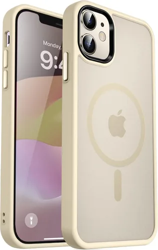 Vista 21 de MOCCA - Funda magnética resistente para iPhone XR de 6.1 pulgadas, compatible con MagSafe, funda con protección contra caídas de grado militar