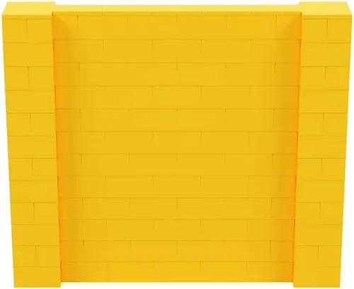 Vista 27 de EverBlock Kit de pared de 5 x 4 pies Bloques de construcción modulares Sistema de pared para edificios, pantallas y estructuras Divisor