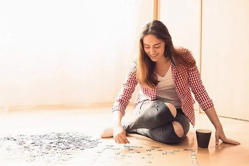 Vista 5 de Funnybox Haruyo Morita - Rompecabezas de madera de 1000 piezas para adolescentes y familia