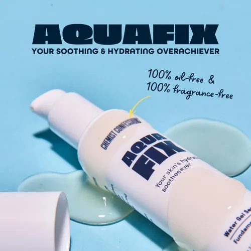 Vista 8 de Chemist Confessions Aquafix Gel de agua hidratante – Gel de agua facial hidratante sin aceite – Hidratante facial para hidratación intensa
