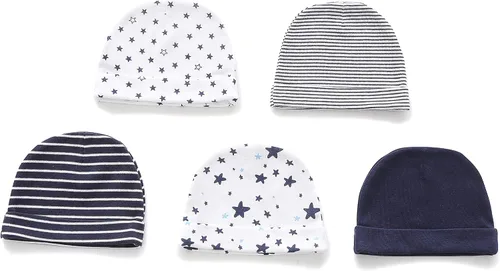 Vista 2 de Kiddiezoom Conjunto unisex de ropa esencial para bebé, juego de regalo, 19 piezas para bebé recién nacido azul (Blue1)