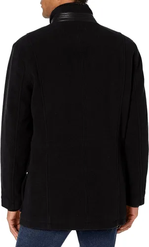 Vista 2 de Cole Haan Abrigo de lana de felpa para hombre