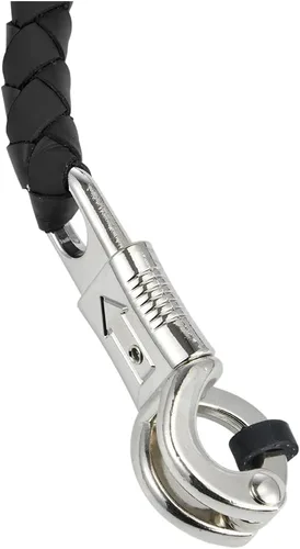 Vista 3 de Biker Whip - Látigo para motocicleta de 36 pulgadas, accesorios de manillar para motocicleta, látigos trenzados de cuero genuino para motocicletas