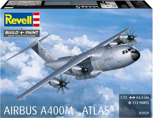 Vista 2 de Revell 03929 Airbus A400M Luftwaffe Kit