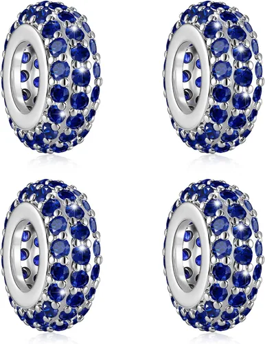 Vista 15 de DALARAN Cuentas de tapón para pulseras Pandora, clip espaciador, pulsera