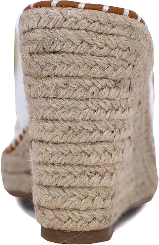 Vista 3 de Nautica Sandalias de cuña para mujer con lazo anudado sin cordones - Noemie