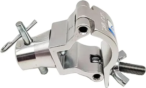 Vista 4 de Abrazadera de acoplador envolvente de 1.25"-1.37"(32-35mm) para iluminación de escenario Abrazadera de armadura de aluminio Capacidad de carga