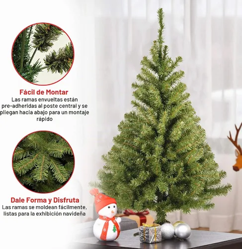Vista 4 de National Tree Company 3ft Unlit Kincaid Spruce Mini Christmas Tree