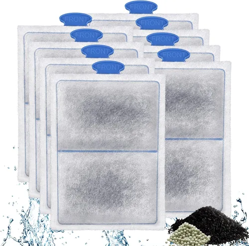 Vista 8 de driamor Paquete de 6 cartuchos de filtro PF-L, cartucho de filtro de acuario para pecera con zeolita compatible con filtros de alimentación PF20
